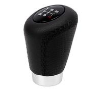 BC CORONA POM30171 1 Pommeau avec Bague Marche Arrière 27mm Modèle Sport Voiture de Changement de Vitesse Cuir Noir