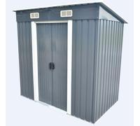 Bc-elec - 5662-0503 Abri de jardin en métal 121 x 194 x 181cm