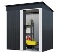 Bc-Elec - 5662-0504 Abri De Jardin Métallique En Acier Galvanisé 162 X 86 X 181cm