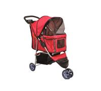 Bc-Elec - 5663-0015ared Poussette Pour Animaux À 3 Roues, Coloris Rouge