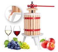 Bc-elec - 6L-FP Presse-fruits et presse-agrumes mcanique de 6L en bois de chne