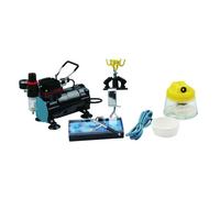 Bc-elec - AS-18KB Kit compresseur Airbrush pour professionnel AS-18KB avec un pistolet