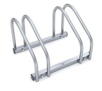 Bc-Elec - Bs00002 Rack À Vélos, Support De Rangement Bicyclette, Râtelier Vélo, Support Pour 2 Vélos, Au Sol Ou Mural Gris
