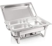 Bc-elec - F433-3-2 Chauffe-plats Chauffe-buffet 1x GN1/2 + 2x GN1/4 bain marie avec couvercle, 60x37x29cm