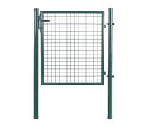 Bc-Elec - Hmgd-1 Barrière De Jardin, Portillon De Jardin 100*100cm Vert, Porte De Jardin, Portail De Clôture Vert