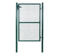 Bc-Elec - Hmgd-3 Barrière De Jardin, Portillon De Jardin 106*150cm Vert, Porte De Jardin, Portail De Clôture Vert