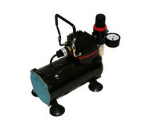 Bc-elec - TC-802 Mini compresseur aérographe modèle AS18-2 version noir brillant