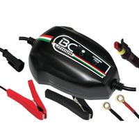 BC LITHIUM 900 12V 1A - Chargeur de batterie et mainteneur intelligent pour batteries 12V lithium de démarrage (Li-Ion / LiFePO4), noir