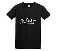 BC Rich Guitars Logo Rock Band Music Cute EU Size Prom Camping Pullover Top T-Shirt Black 3XL