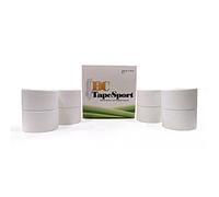 BC Tape Sport Boîte de 8 rouleaux 3,8 cm x 10 m (Blanc)