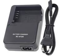 BC-W126 NP-W126 NP-W126S Chargeur de Batterie Compatible avec Fujifilm FinePix X100VI,X100V,X100F,X-A5,X-A10,X-E4,X-Pro2,X-Pro3