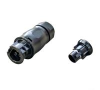 BC01 Lot de 1 embout femelle 3 pôles pour onduleur Hoymiles IP68 25 A, raccord d'énergie alternative, coupleur PV monophasé