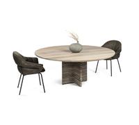 BC17 T-Rox Table ronde Table de salle à manger Janua Ø 155 x H 75 cm - JANUA BC17 RUND EI RAUCH 155