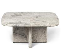 BC20 / BC 20 T-Rox Table basse carrée Janua pierre Ceppo beige / L 78 x P 78 x H 25 cm - JANUA BC20 QUAD BEIGE 78 25