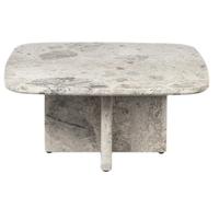 BC20 / BC 20 T-Rox Table basse carrée Janua pierre Ceppo beige / L 96 x P 96 x H 25 cm - JANUA BC20 QUAD BEIGE 96 25