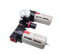 BC2000/3000 BC4000 Kit de régulateur de pression de filtre à air pneumatique (0-1,0 MPa) avec jauge et tasse de lubrification (BC-4000, noyau en fibre)