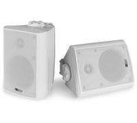 BC40V Enceinte PUBLIC ADRESS 100V - 100 V/8 ?, 100W, 4, Intérieur et Extérieur IPX5, (PAIRE), Blanche