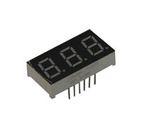 BC56-12GWA Afficheur: LED 7-segments 14,2mm 0,56" Nbr.indic: 3 vert KINGBRIGHT E