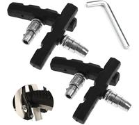 Bca-4 X Patin De Frein Vélo 2 Paires 70mm Symétrique V-Brake Compatible Avec Pour Shimano Tektro Avid Sram Jante Cycle Vtt Vtc Ville