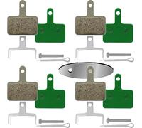 Bca-Mt2s Lot De 4 Paires De Plaquettes De Frein À Disque Pour Vélo Trp Tektro Shimano Deore Br-M575 M525 M515 T615 T675 M505 M395 M375 M315 M355 C501 M495 M486 M485 M475 M465