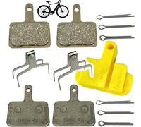 Bca-Résine B05s Rx D'origine Compatible Avec Shimano (B01s, Successeur B03s) Pour Vélo Vtt City Tour Trekking Ebike Freins À Disque Hydrauliques 2 Paires + 1 X Bloc Métallique