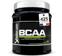 BCAA 2:1:1 3000mg - 425 Comprimés Végan - Acides Aminés à Chaîne Ramifié L-Leucine, L-Isoleucine, L-Valine et Vitamine B6 - Xellerate Nutrition