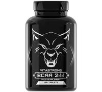Bcaa 2.1.1 Vitastrong L-Leucine, L-Isoleucine, L-Valine 100% Pures Avec B6 Complément Pré/Post-Entraînement Pour
