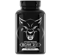 BCAA 2.1.1 Vitastrong L-Leucine, L-Isoleucine, L-Valine 100% pures avec B6 Complément pré/post-entraînement pour