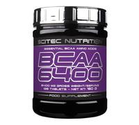 Scitec Nutrition BCAA 6400 – haute puissance 2:1:1 4480 mg/jour pour hommes et femmes 125 comprimés