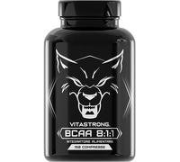 BCAA 8.1.1 Acides Aminés Essentiels 5000mg + Vitamine B6, Leucine Pure, Isoleucine, Valine, Acide Aminé à Chaîne Ramifiée, Vitamin B6, Pre Workout, Intra, Post Workout, 150 BCAA Comprimés Vitastrong