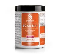 BCAA 8.1.1 VitaXtend - Acides Aminés Essentiels - Magnésium & Vitamines B6, C, D3, E - Récupération & Performance Musculaire - Réduit la Fatigue - Poudre 500g - SportDiet