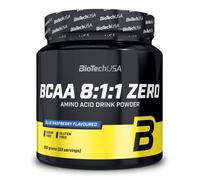 BCAA en poudre BioTech USA - BCAA 8:1:1 Zero - Blue Raspberry 250g