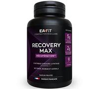 Bcaa L Glutamine Recovery Max Eafit - Récupération Musculaire - Vitamine C | Poudre À Mélanger Dans Un Shaker, Vitamines C Et B - Favorise La Récupération Musculaire Après Le Sport, Saveur Fruitée, 280g