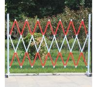 Bcade de trafic extensible - Industrial le Parking Securi Ber, barrière d'allée portable, assemblage facile, jaune et noir, 1,2 x pour sécurité routière et contrôle
