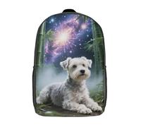 BCAKDBDOE Sac À Dos Moderne 17 Pouces - Unisexe Pour Enfants Et Ados, Design Unique 3D - Idéal Pour Ordinateur Schnauzer