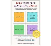 BCBA EXAM PREP MATCHING GAMES: Visual Study Cards · 130 ABA Terms · Memory Games · Mnemonic Boosters · Association Chains