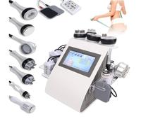 BCBKD 40K Appareil De Cavitation Ultrasonique, 9 en 1 Machine De Cavitation Ultrasonique pour Resserrer La Peau, Cavitation Radio Fréquence Dispositif pour Le Visage Les Bras l'abdomen