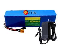 BCBKD 48V 20Ah Ebike Battery Lithium Battery Pack 13S3P Lithium ION Electric Bike Battery with Charger 54.6V 2A, for 1000W Motor Electric Bicycle Scooter,XT60