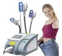 BCBKD Institut De Beauté, Appareil De Modelage Corporel, Brûleur De Graisse par Cavitation EMS, Appareil De Cryolipolyse Amincissant pour Le Corps, Kit De Sculpture pour Le Ventre