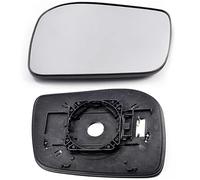 BCBSYCJP Verre de Rétroviseur Remplacement pour Range Rover II P38 1996-2002 Chauffant Droite et Gauche Verre de Recul Miroir Extérieure de Voiture avec Plaque de Support,Left