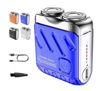Bccnerty Shaver, Mini Electric Razor for Men, 2026 New IPX7 Waterproof Razors, USB Rechargeable One-Button Long Lasting for Home or Travel (Blue)
