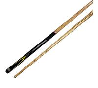 BCE CL8 Queue de Billard Unisex-Adult, Black Butt/Natural Wood Shaft, 57" (145cm)