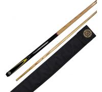 BCE Christophe Lambert Queue de Billard Anglaise avec étui Noir/Bois Naturel Longueur 145 cm