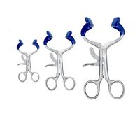 Bceer 3 Pièces/Ensemble écarteur De Joue Et De Lèvre Dentaire Ouvre-Bouche Réutilisable en Acier Inoxydable Outil De Soins Bucco-dentaires