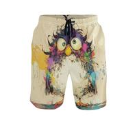 BCFHRGT Aesthetic Beauty Ant Short décontracté respirant pour homme avec compression vacances, Fourmi esthétique et esthétique, XXL