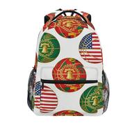 BCFHRGT American Juneteenth Sac à dos de basket-ball pour filles enfants école avec grands sacs à livres pour mochilas élémentaires escolares para ni