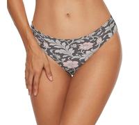 BCFHRGT Bas de maillot de bain taille basse pour femme vintage fleurs roses William Morris gris belle couverture complète, Fleurs roses vintage William Morris Gris, Taille S
