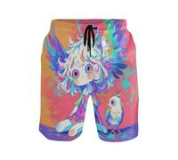 BCFHRGT Short de bain décontracté pour homme, Fourmi esthétique et esthétique, XX-Large