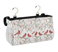 BCFHRGT Sweet Northern Bird Panier de rangement de chevet pour lit superposé dortoir canapé