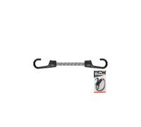 BCH2-08040GY-B Bradas 5396 Lot de 2 tendeurs en caoutchouc avec crochets en métal et PVC 0,8 x 40 cm